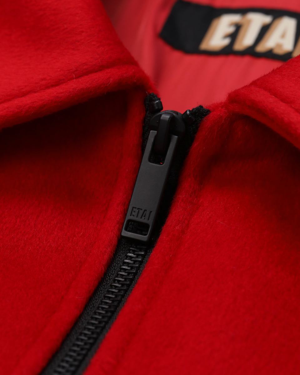 Wool Work Jacket - Red