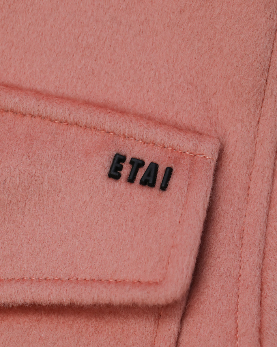 Wool Work Jacket - Pink