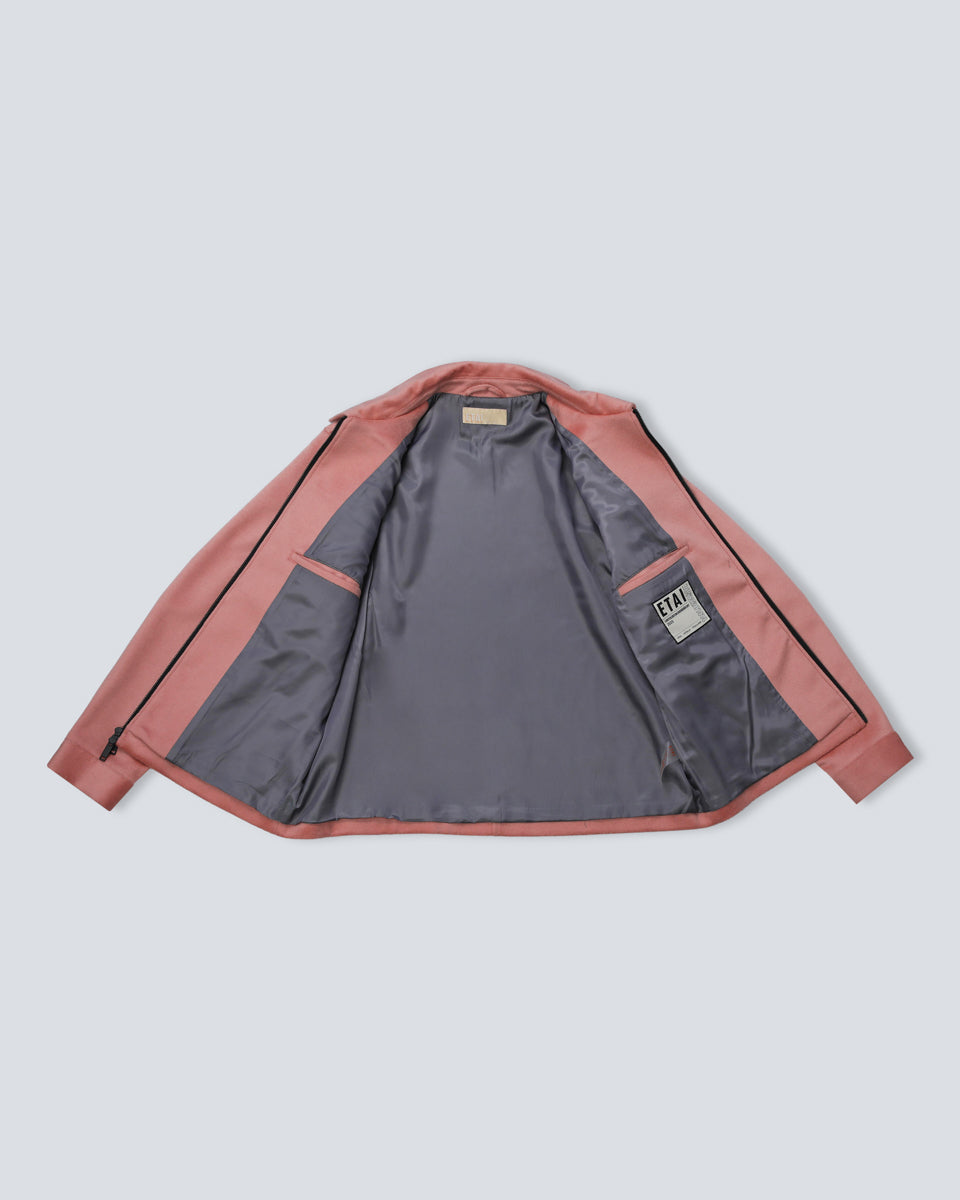 Wool Work Jacket - Pink